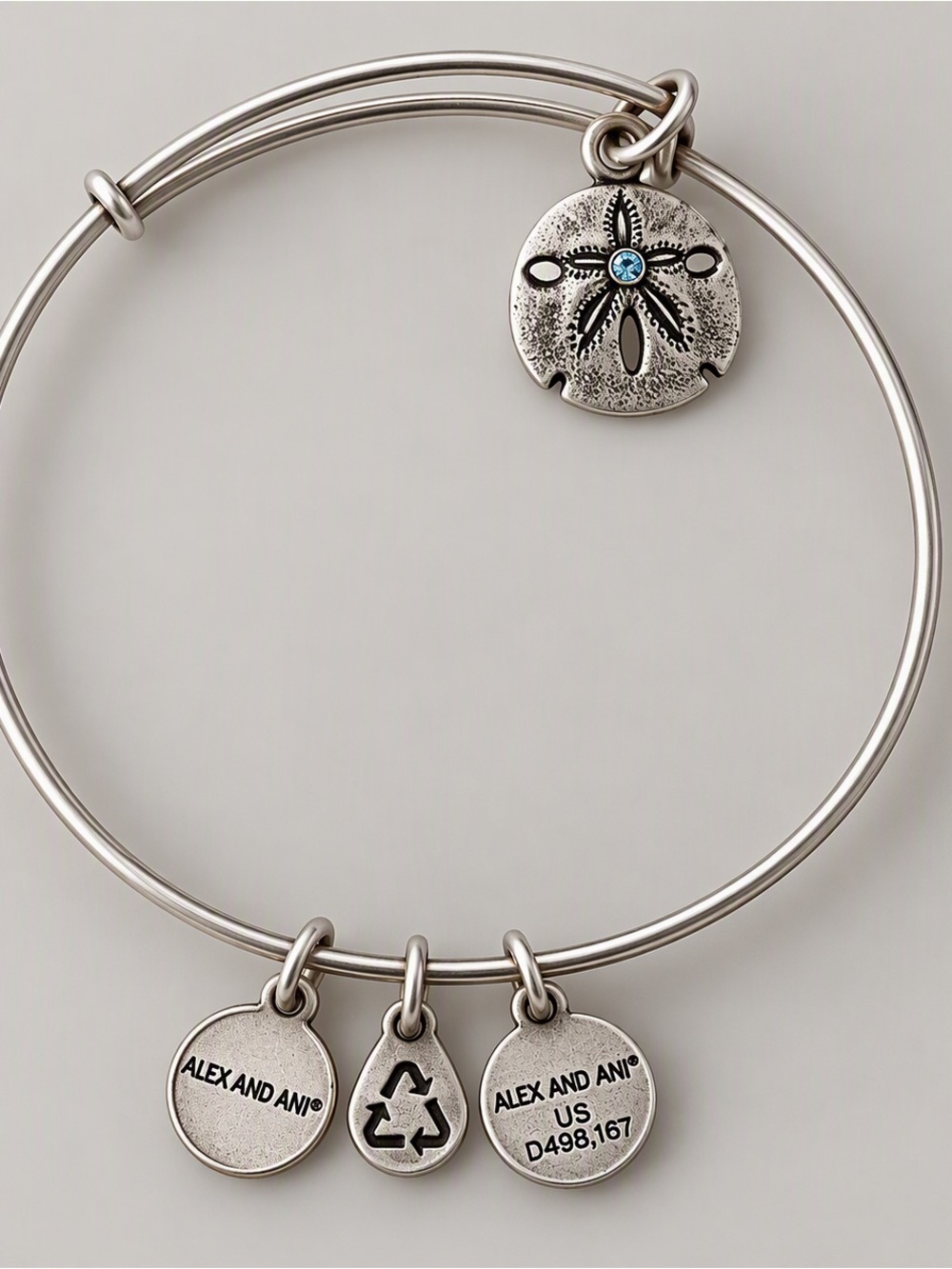 Alex and Ani Sand Dollar Bangle